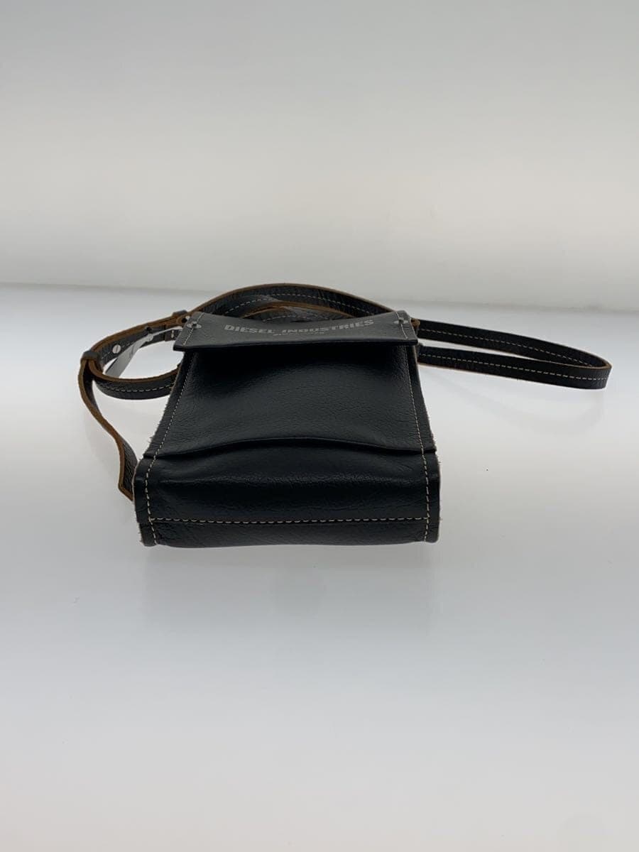 Diesel Fashion shoulder bag leather BLK 4