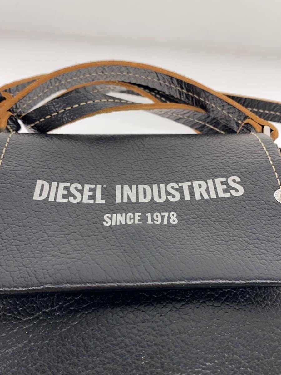 Diesel Fashion shoulder bag leather BLK 5