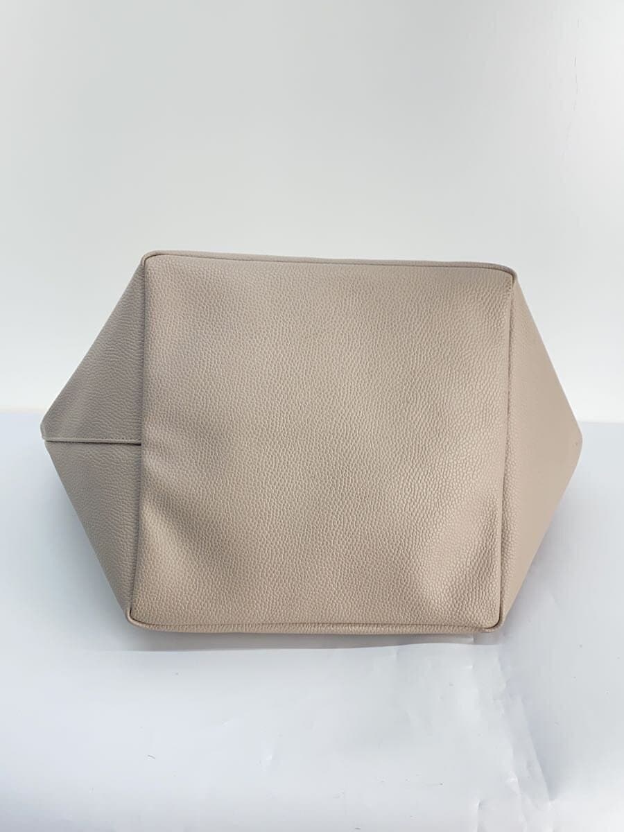 Herve Chapelier Tote Bag GRY Luxe Boat Shape 725GP Inside Soil 4