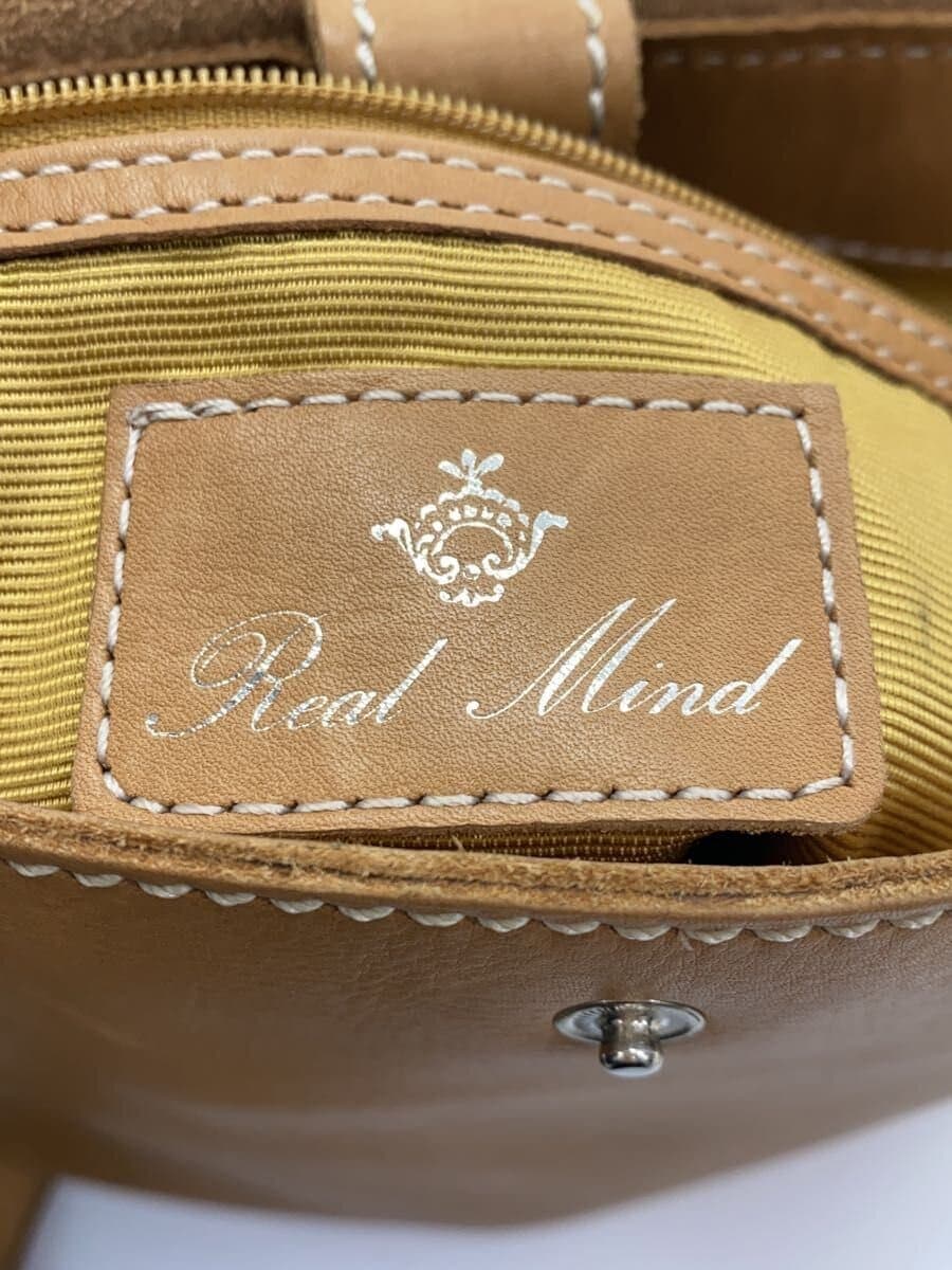 REAL MIND Shoulder Bag Leather CML 5
