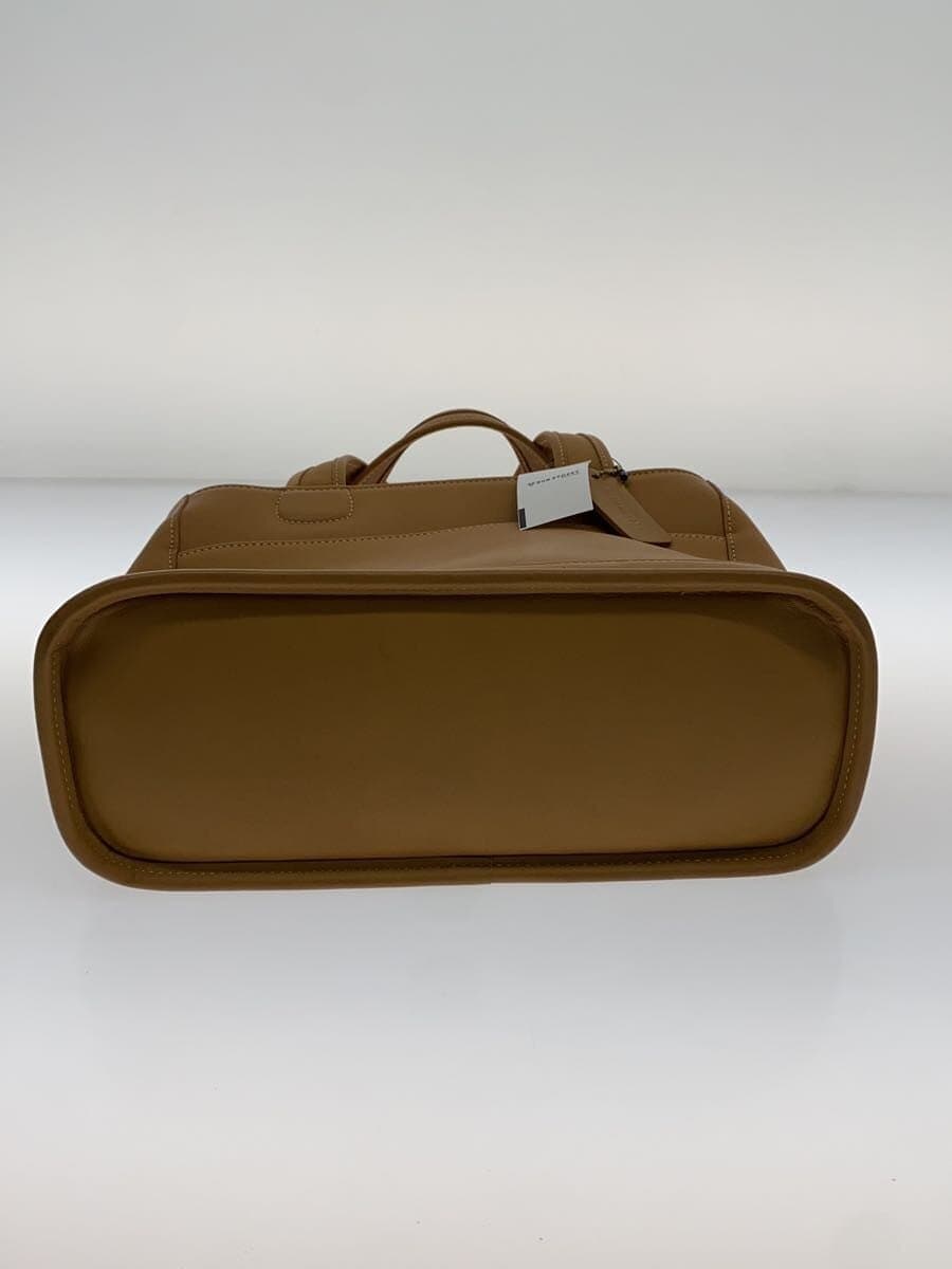 COACH handbag leather beige plain 9303 OLD 4