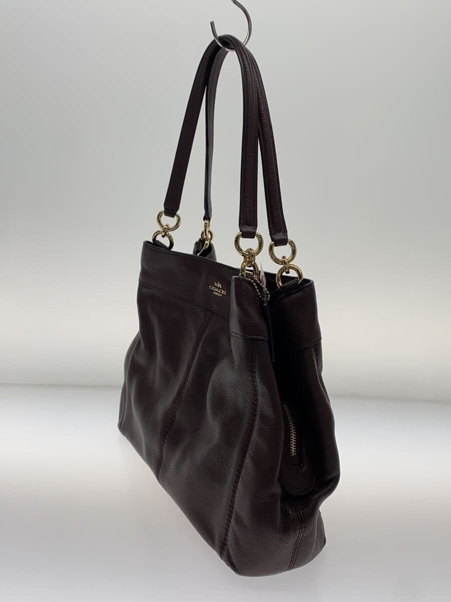 COACH Shoulder Bag Leather BRD F57545 2