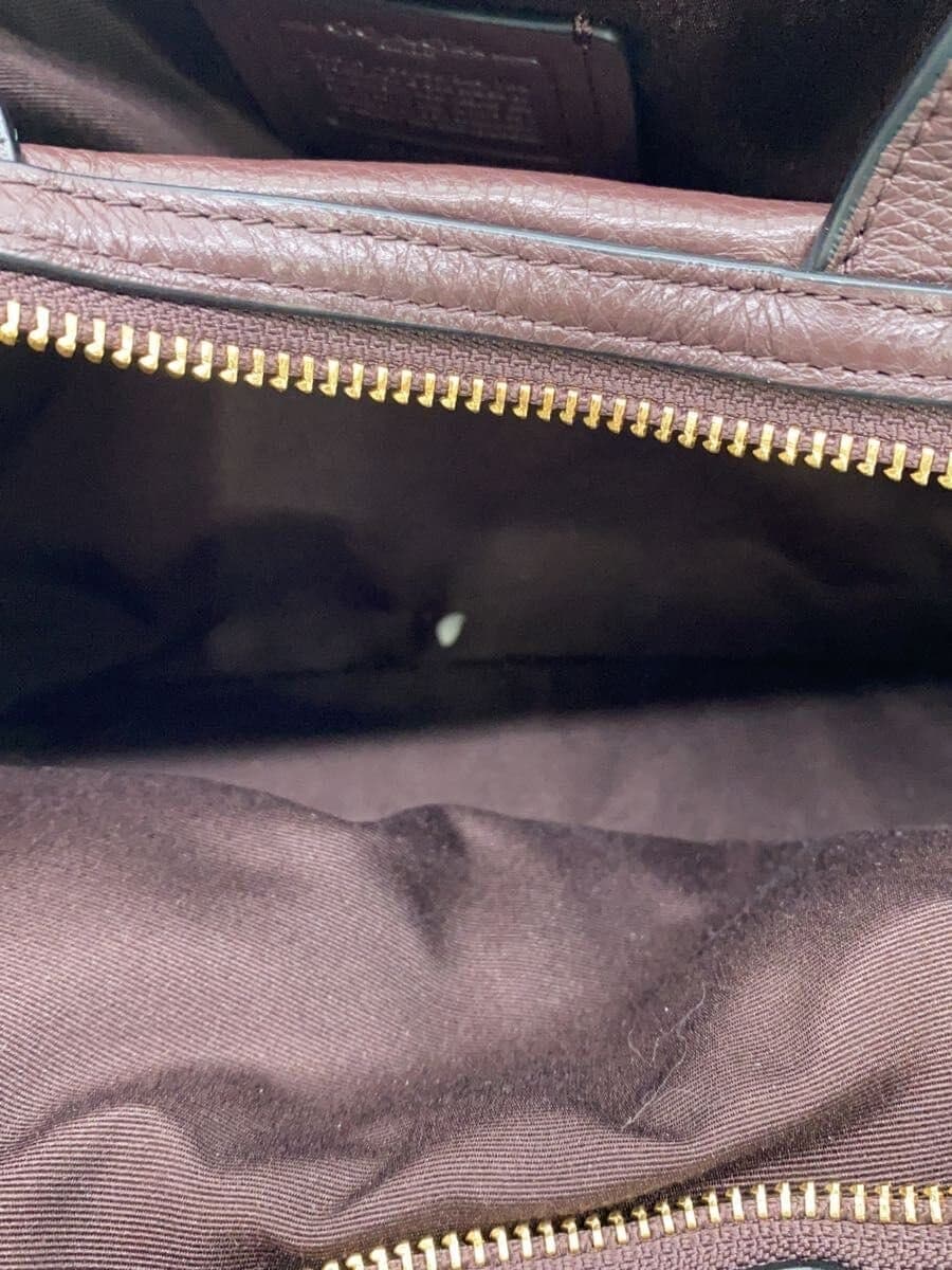 COACH Shoulder Bag Leather BRD F57545 6