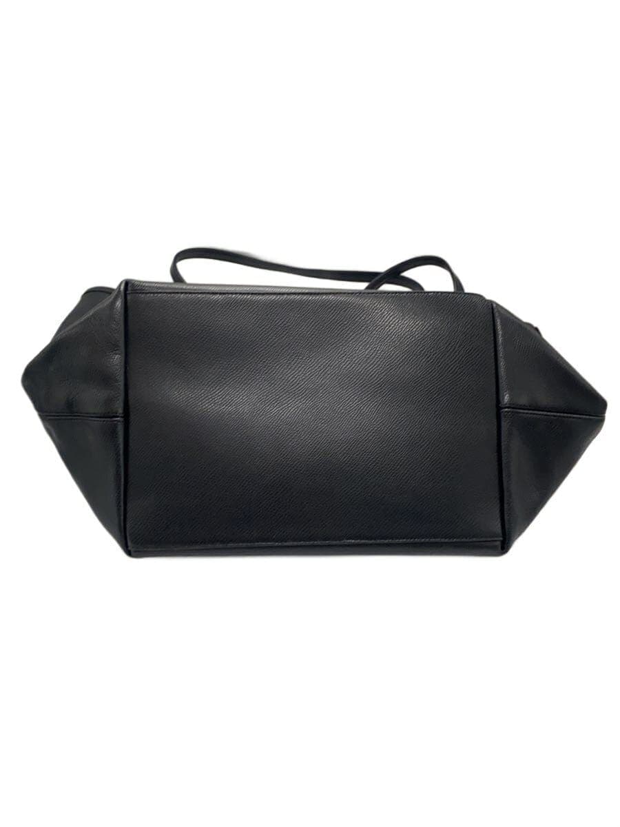 COACH Tote Bag PVC BLK Solid 4