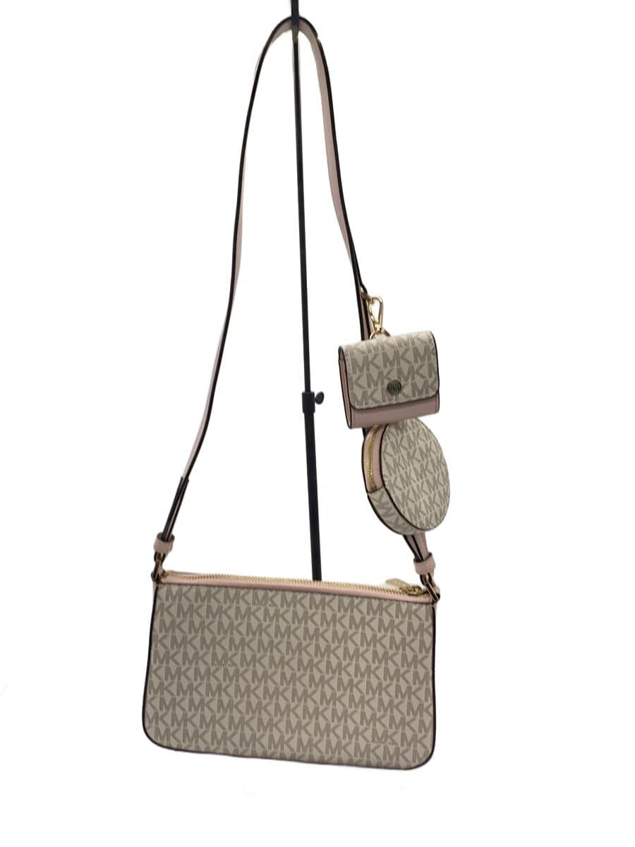 MICHAEL KORS Shoulder Bag PVC CRM All Over Pattern 3