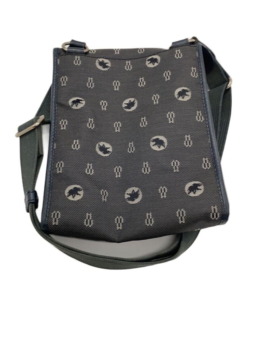 HUNTING WORLD Shoulder Bag Leather BLK 2