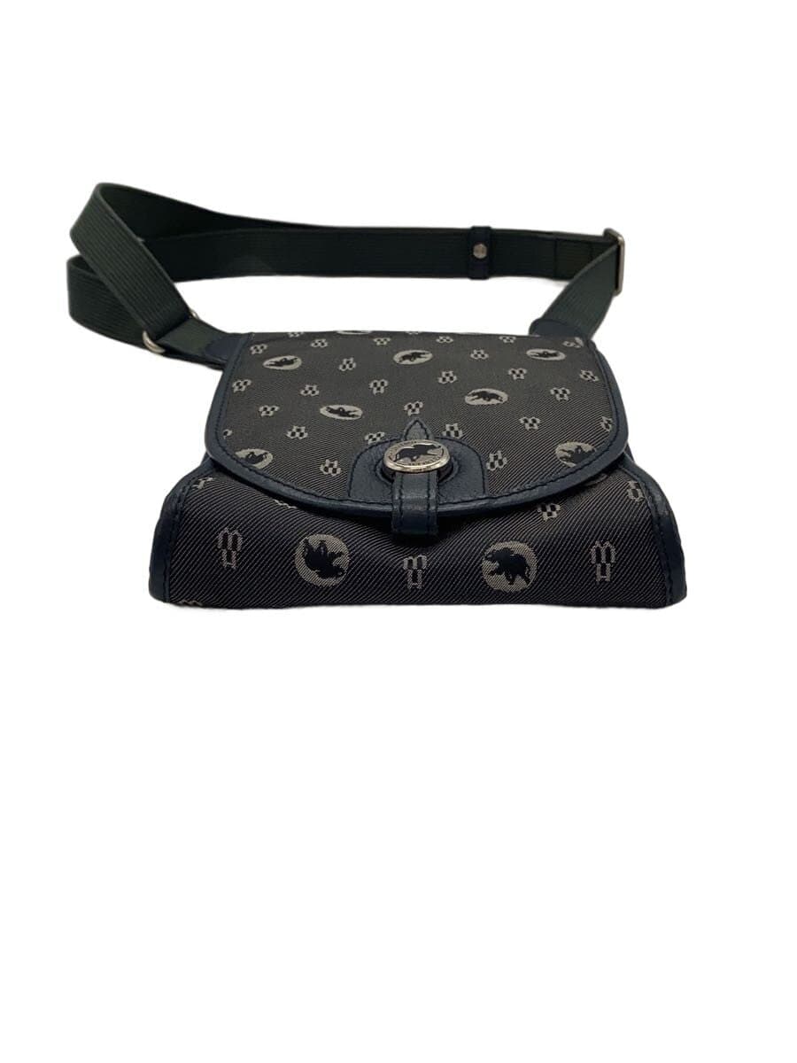 HUNTING WORLD Shoulder Bag Leather BLK 3