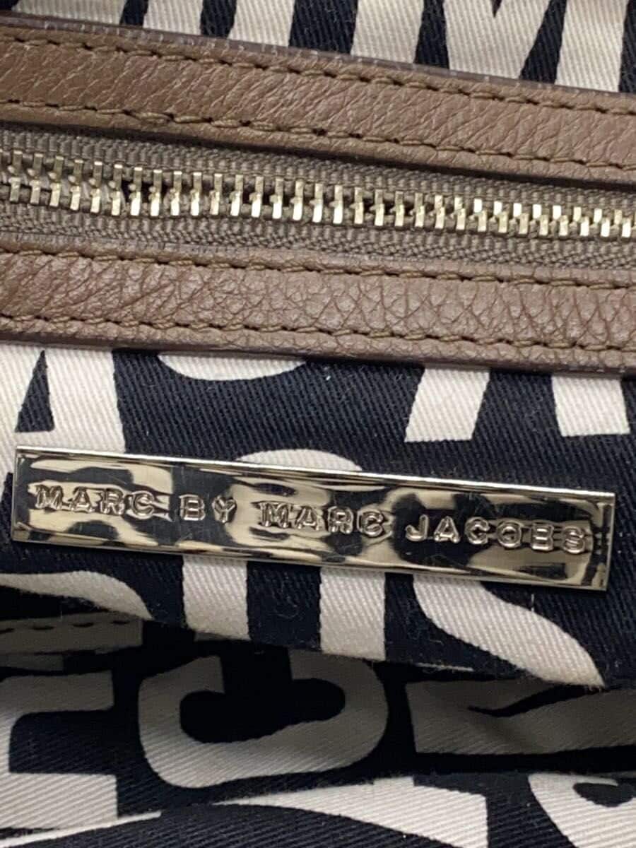 MARC BY MARC JACOBS Shoulder Bag Leather BRW Solid 5
