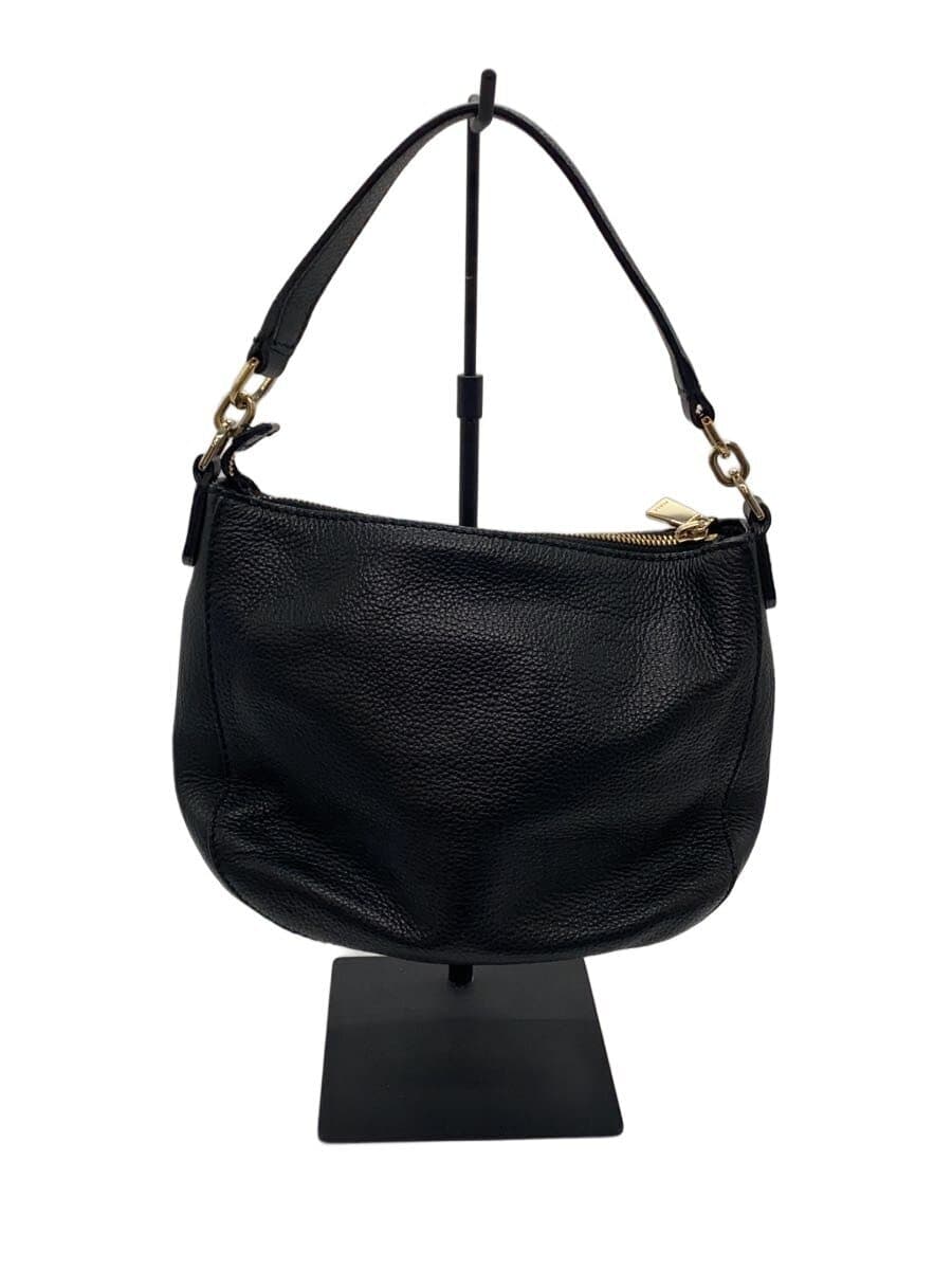 FURLA Shoulder Bag Leather BLK 3