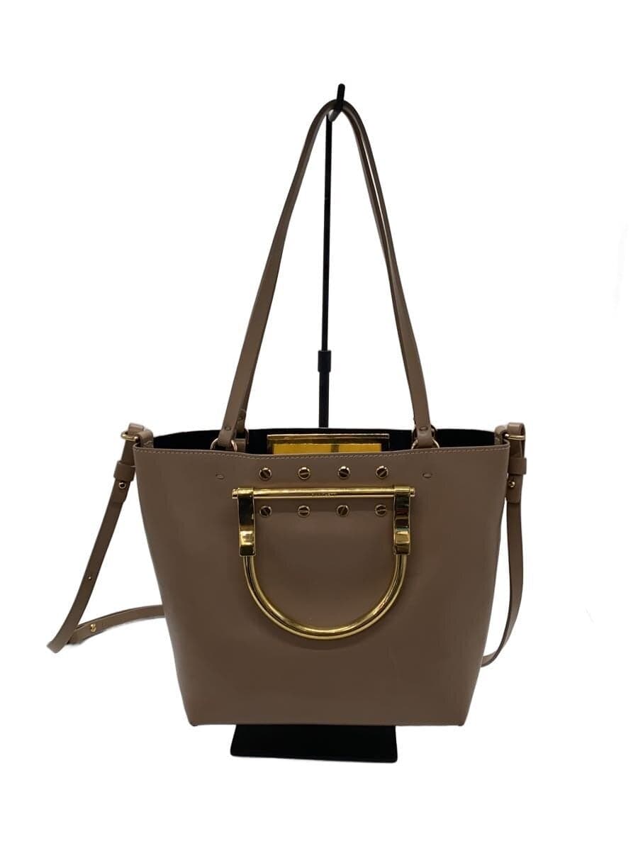 ZANCHETTI Shoulder Bag Leather BEG