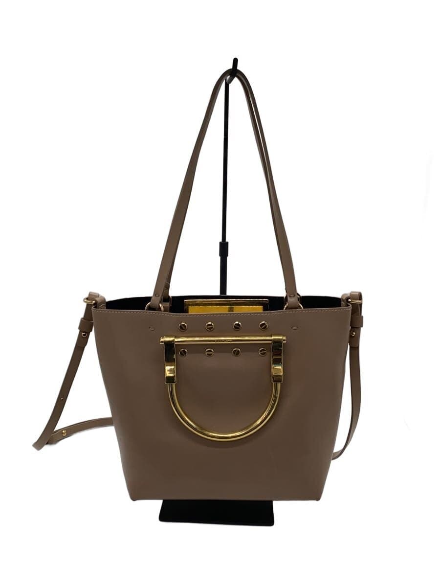 ZANCHETTI Shoulder Bag Leather BEG