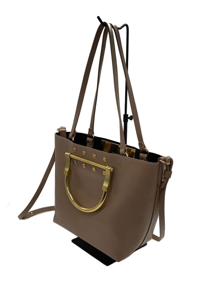 ZANCHETTI Shoulder Bag Leather BEG 2