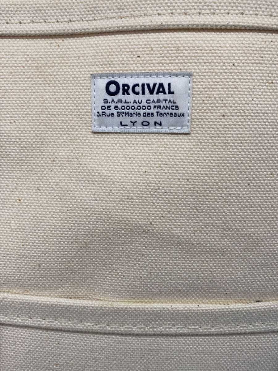 ORCIVAL Handbag Cotton WHT Solid 5