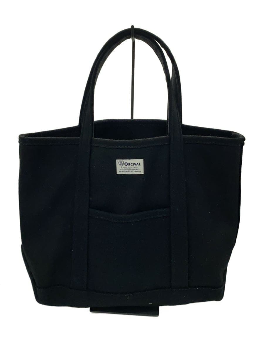 ORCIVAL Tote Bag Wool BLK 20a-7058-001