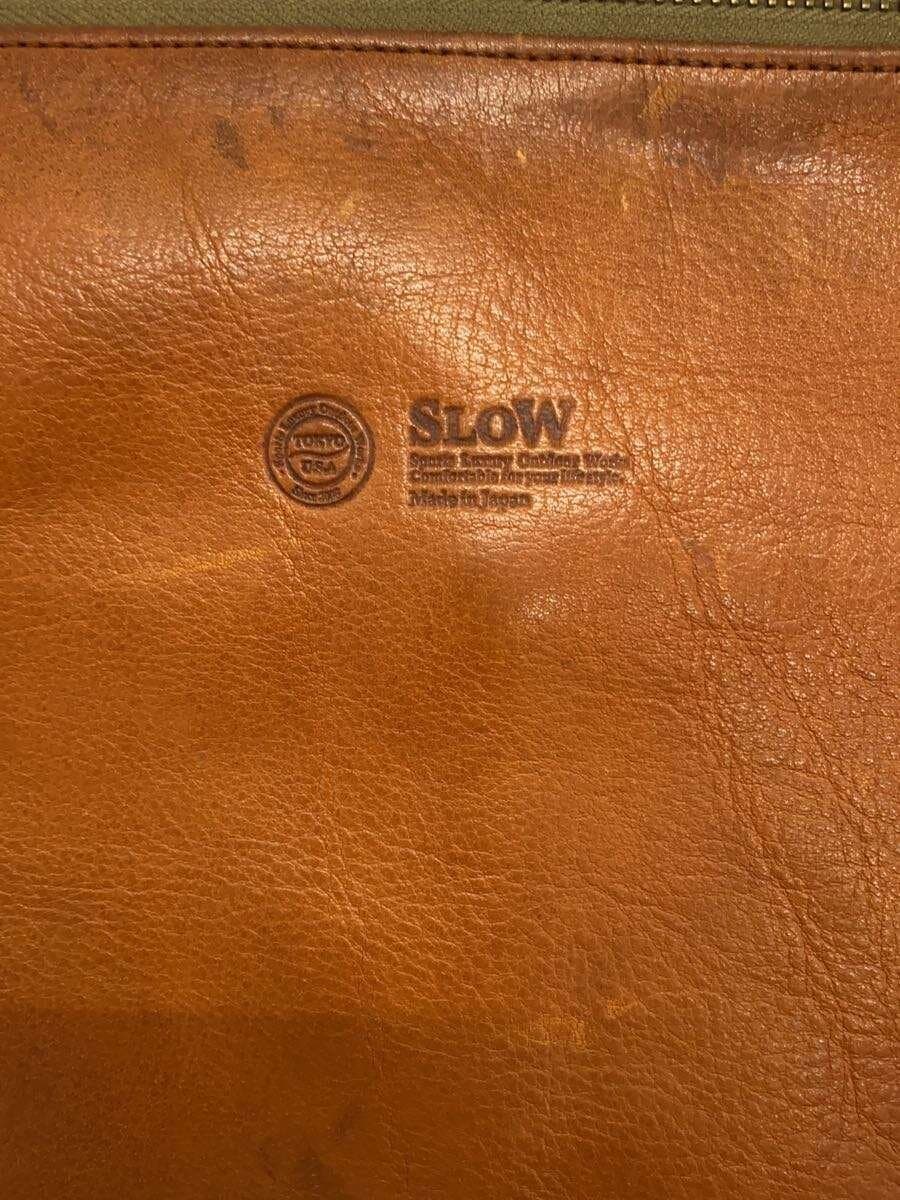 SLOW Second Bag Leather BRW Solid 5