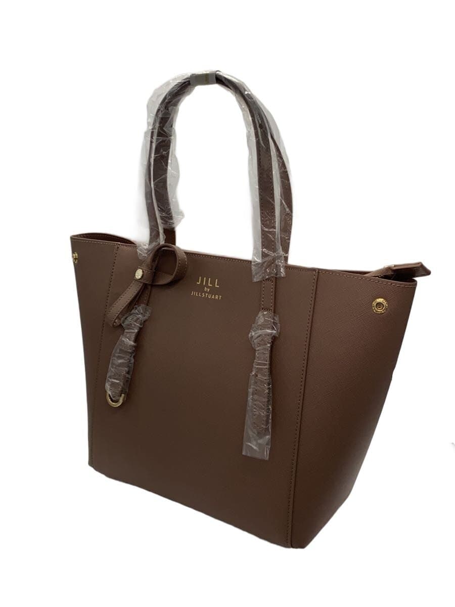 JILL by JILLSTUART Handbag Leather BEG Solid 125-0181203 2