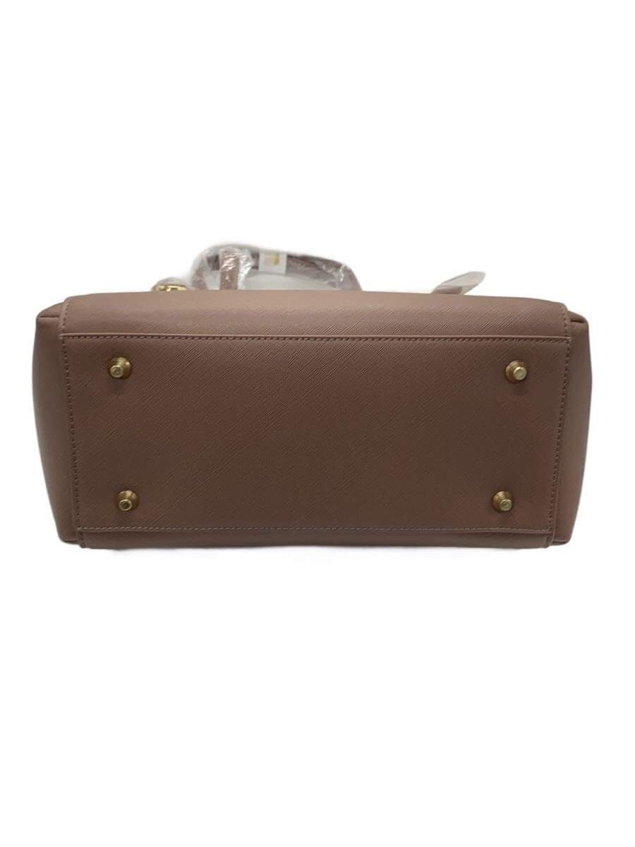 JILL by JILLSTUART Handbag Leather BEG Solid 125-0181203 4