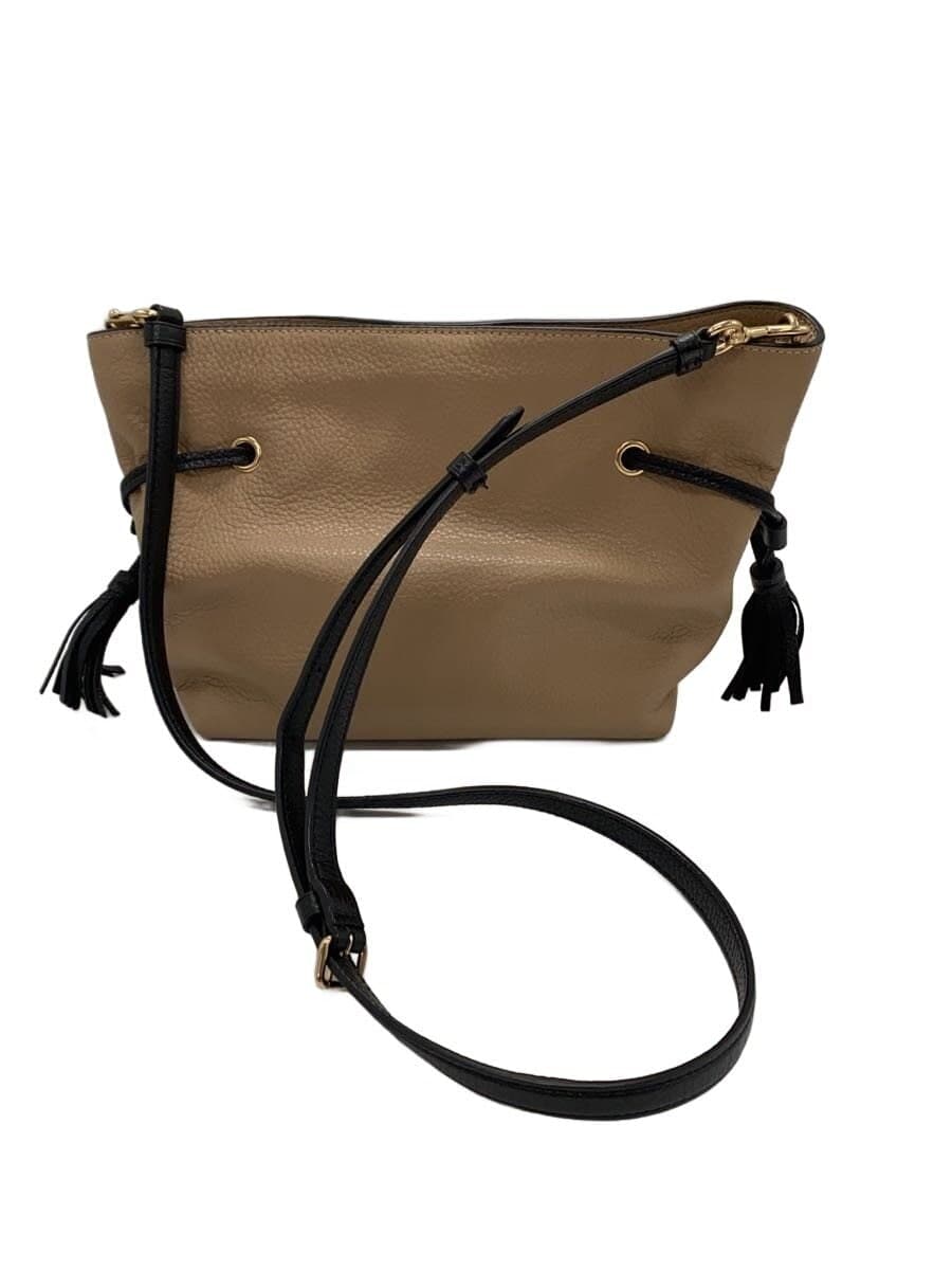 COACH Shoulder Bag Leather Beige E2280-CA164 3