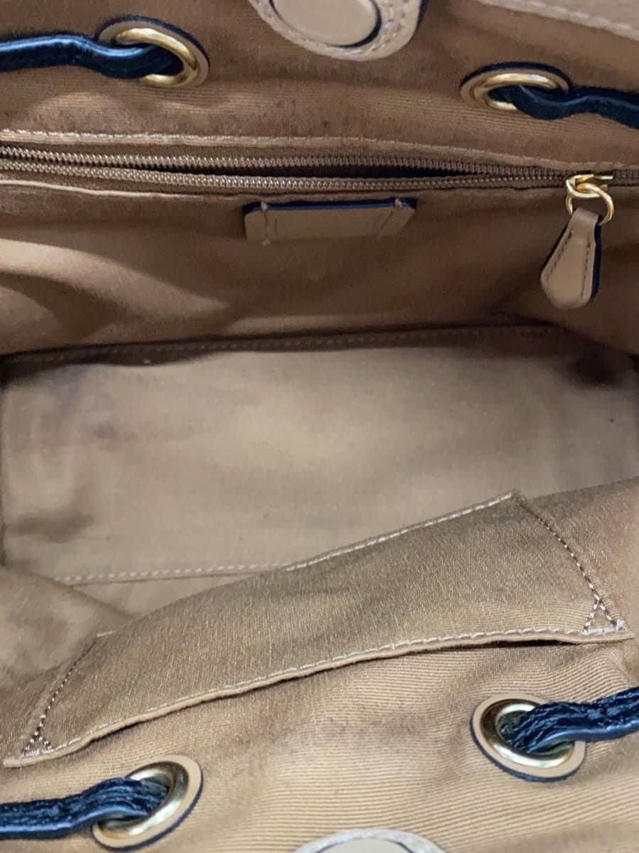 COACH Shoulder Bag Leather Beige E2280-CA164 6