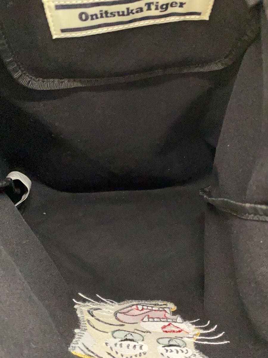 Onitsuka Tiger Shoulder Bag Cotton Black Animal 5