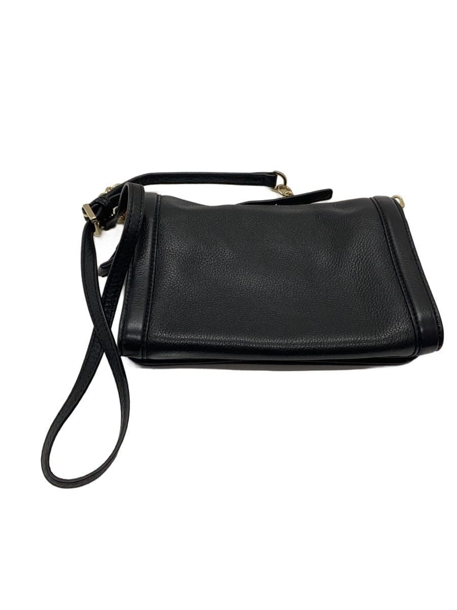 TORY BURCH Shoulder Bag Leather BLK 2