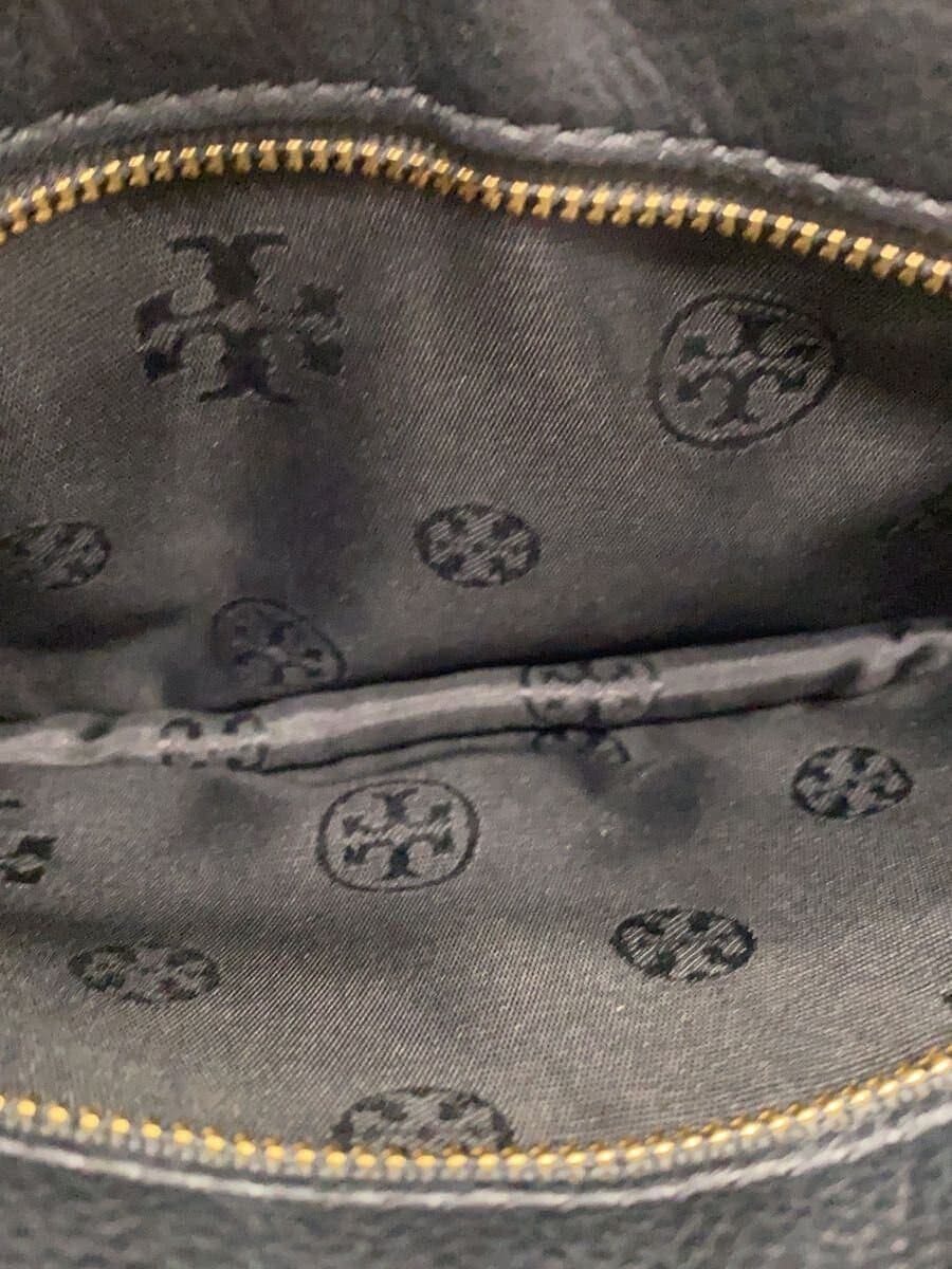 TORY BURCH Shoulder Bag Leather BLK 7