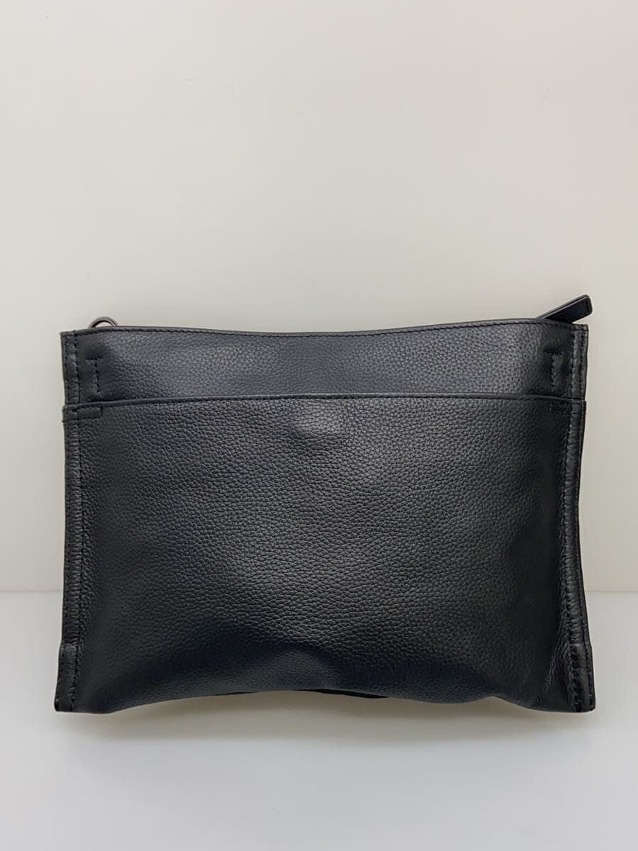 Other Brand EAR Shoulder Bag Leather BLK Solid 3