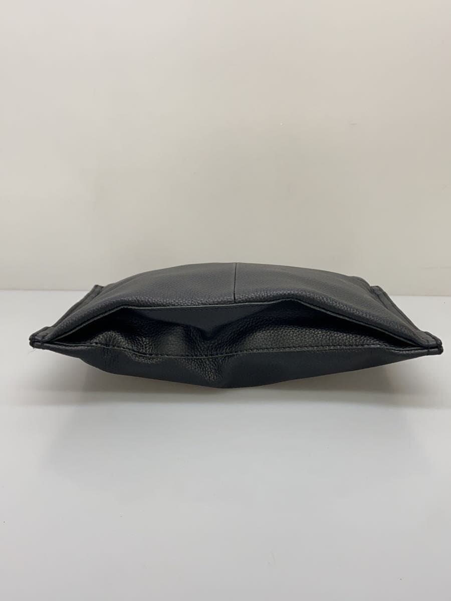 Other Brand EAR Shoulder Bag Leather BLK Solid 4