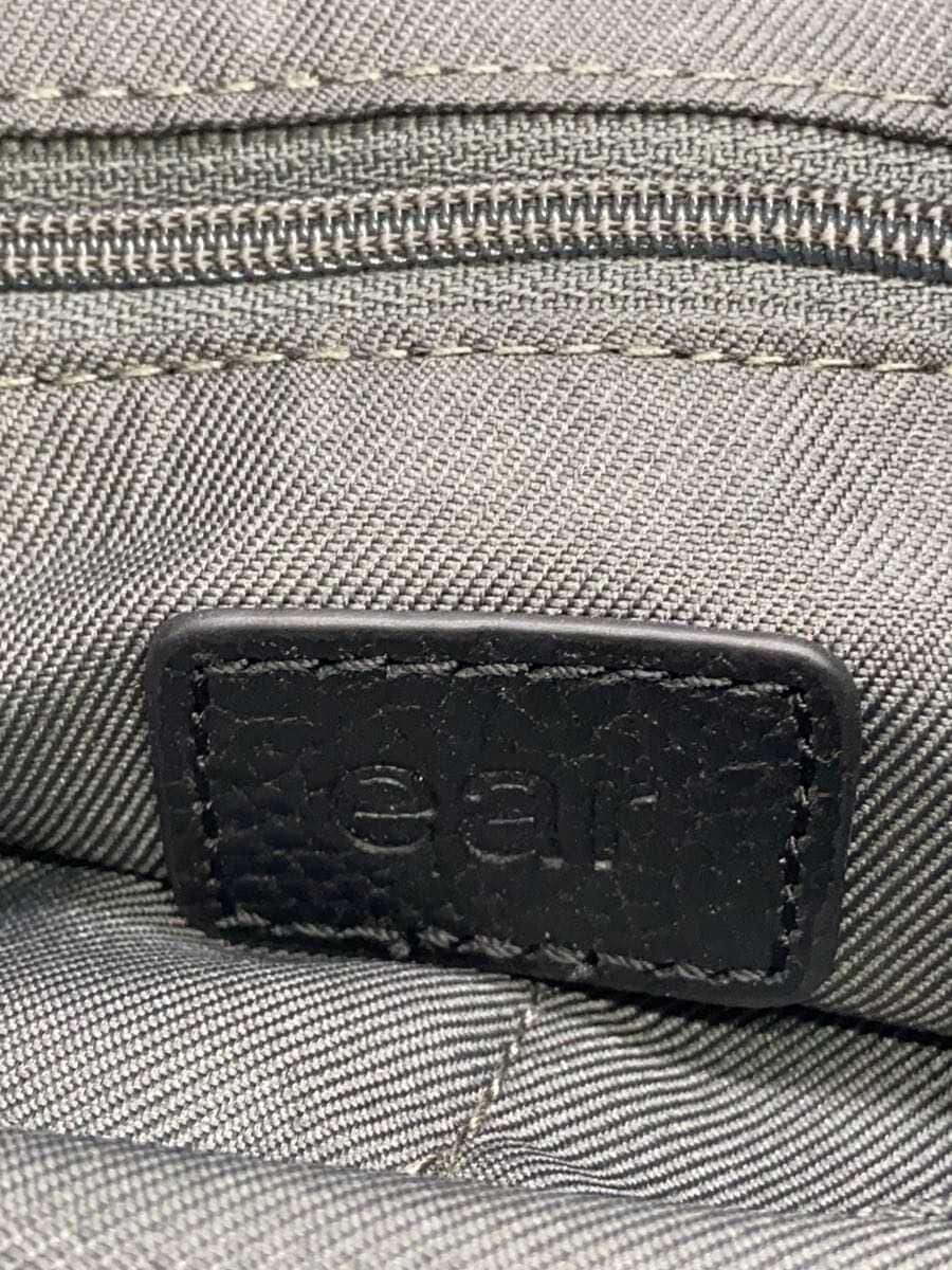 Other Brand EAR Shoulder Bag Leather BLK Solid 5