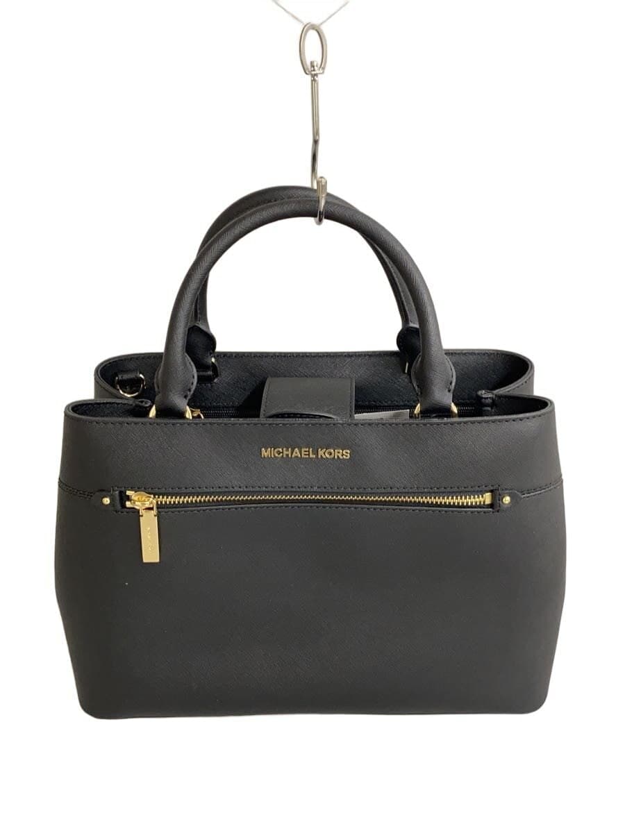 MICHAEL KORS handbag leather black I-1712