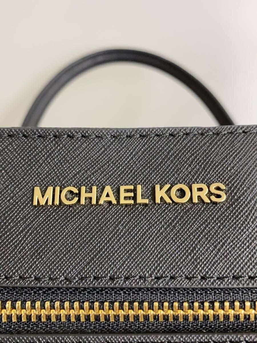MICHAEL KORS handbag leather black I-1712 5