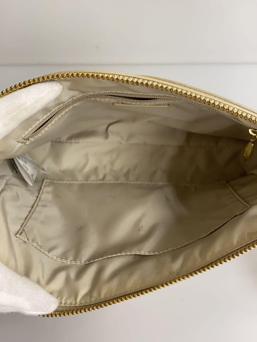 agnes b. shoulder bag cowhide BEG plain IS11HZ-04 6