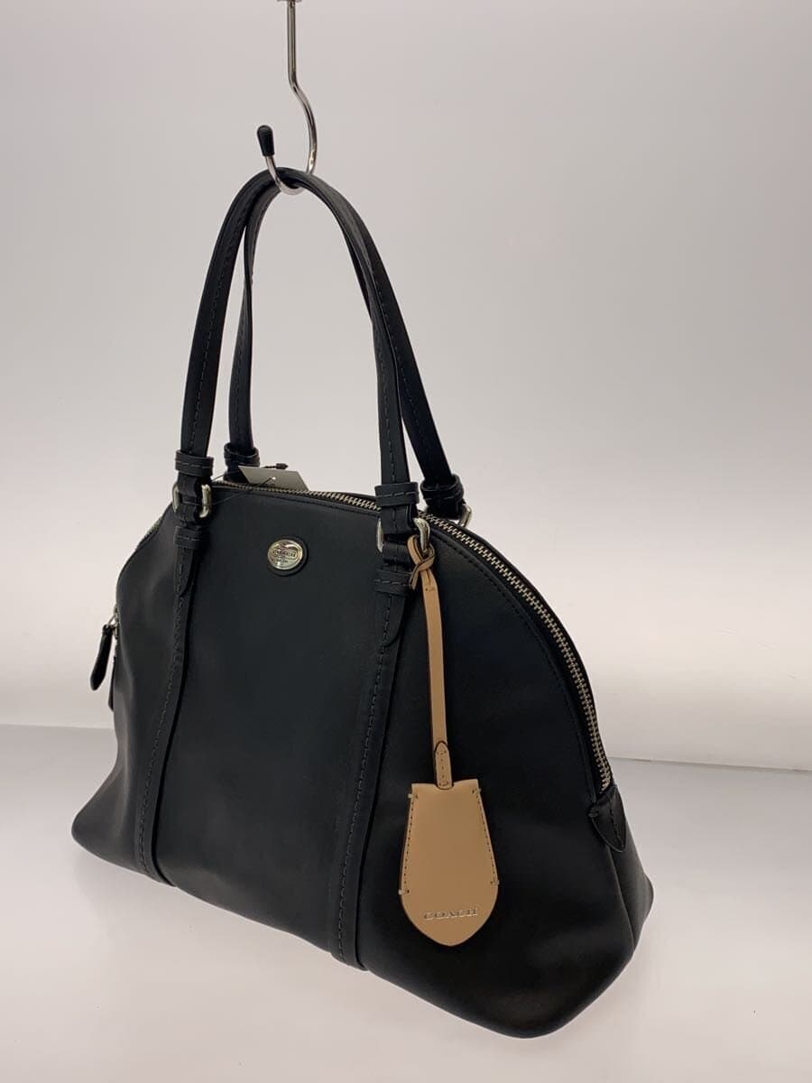 COACH Handbag BLK Solid G1381 2