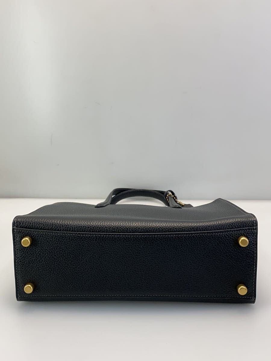 COACH Handbag Leather BLK Solid M2377-CJ806 PBCARTERCARY28 4