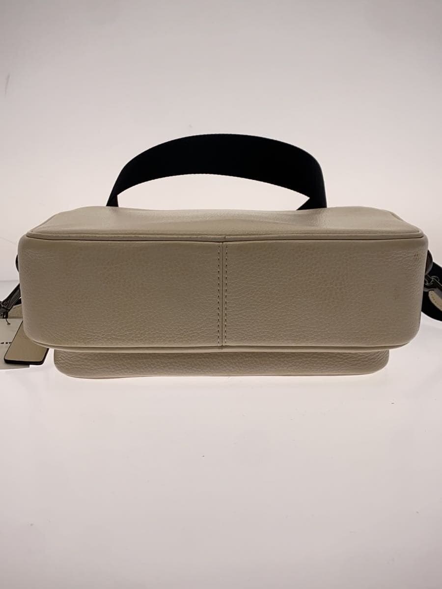 COACH Shoulder Bag Leather BEG Solid M2357-CJ509 Signs of Use Considered Discoloration Many 4