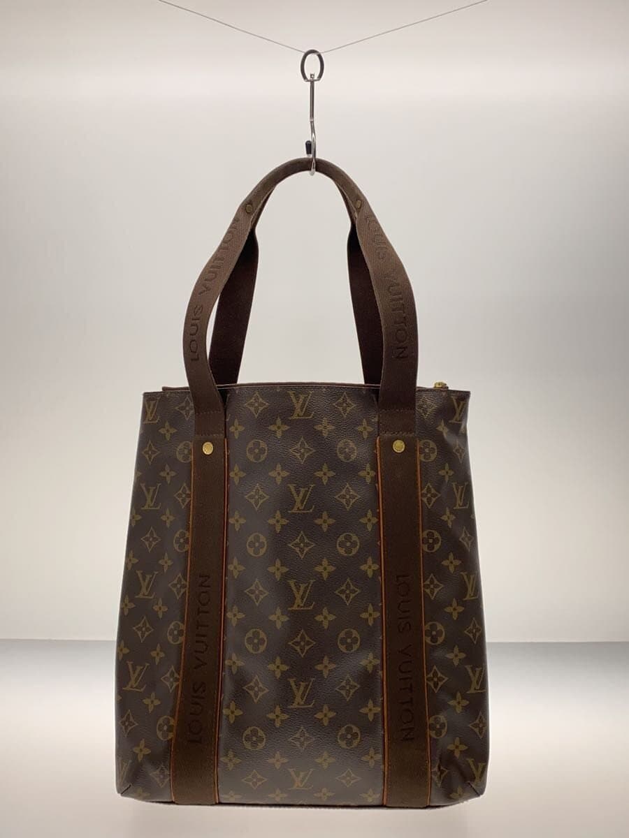 LOUIS VUITTON Cabas Beaubourg _Monogram Canvas PVC BRW 3