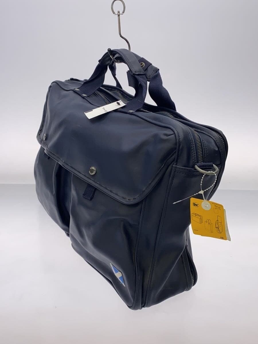 LUGGAGE LABEL Briefcase -- NVY Solid Color 2