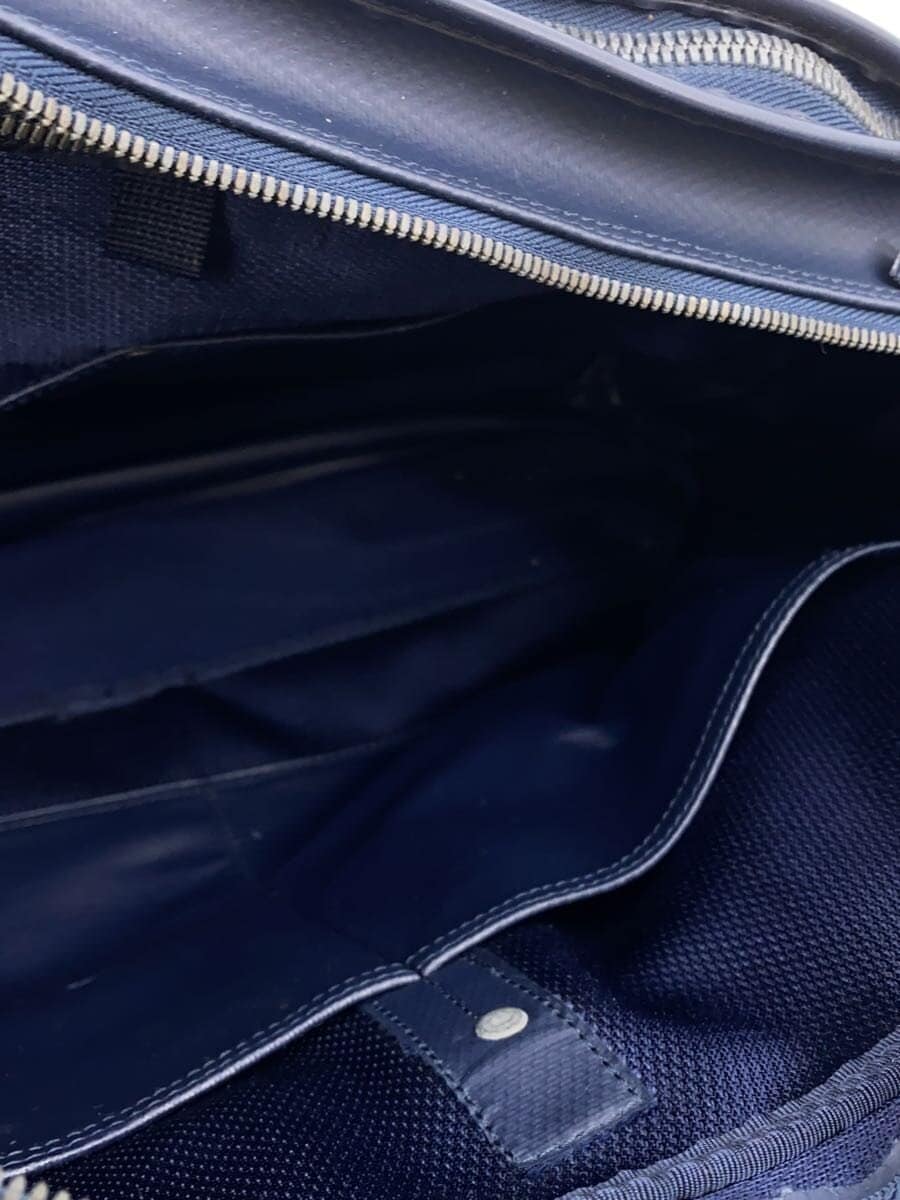 LUGGAGE LABEL Briefcase -- NVY Solid Color 6