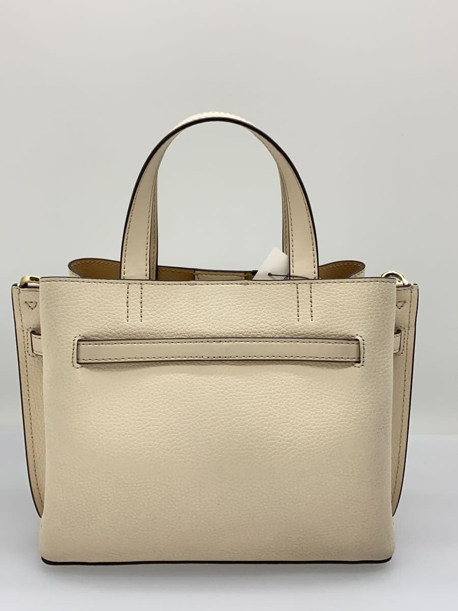 MICHAEL KORS Shoulder Bag Leather WHT 30F5GU5S1T2171 3