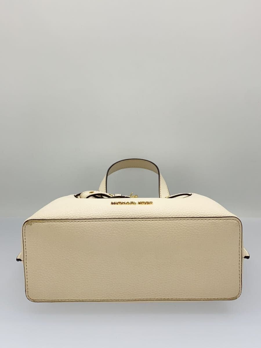 MICHAEL KORS Shoulder Bag Leather WHT 30F5GU5S1T2171 4