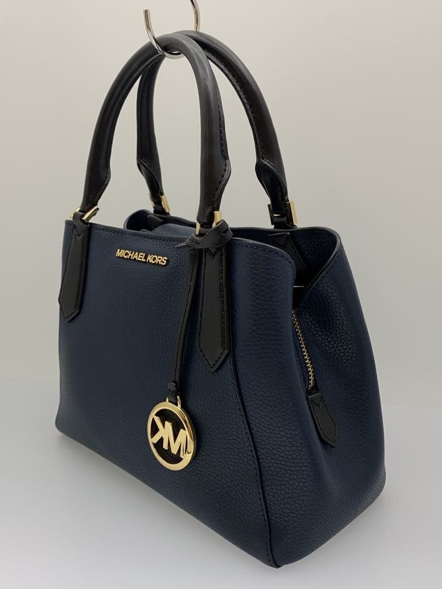 MICHAEL KORS Shoulder Bag Leather NVY Solid 35S0GKFS1T 2