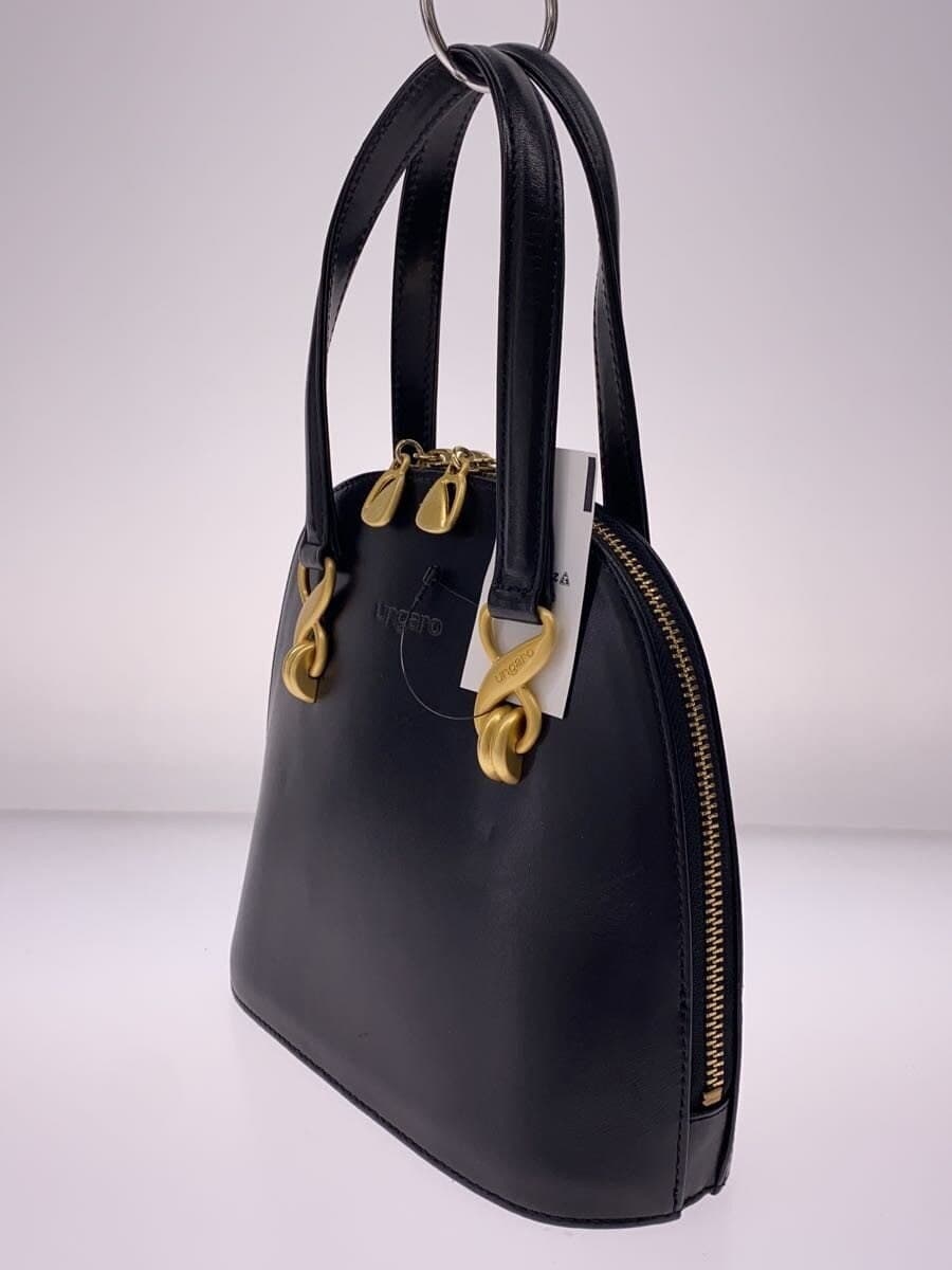 ungaro Handbag Leather BLK Solid 2