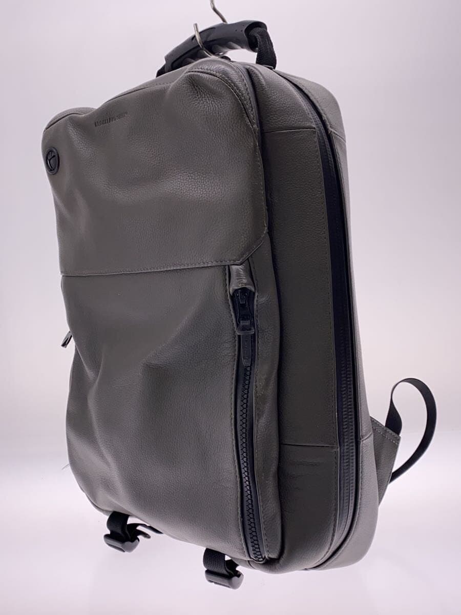 BROSKI AND SUPPLY Backpack Leather KHK Solid 2