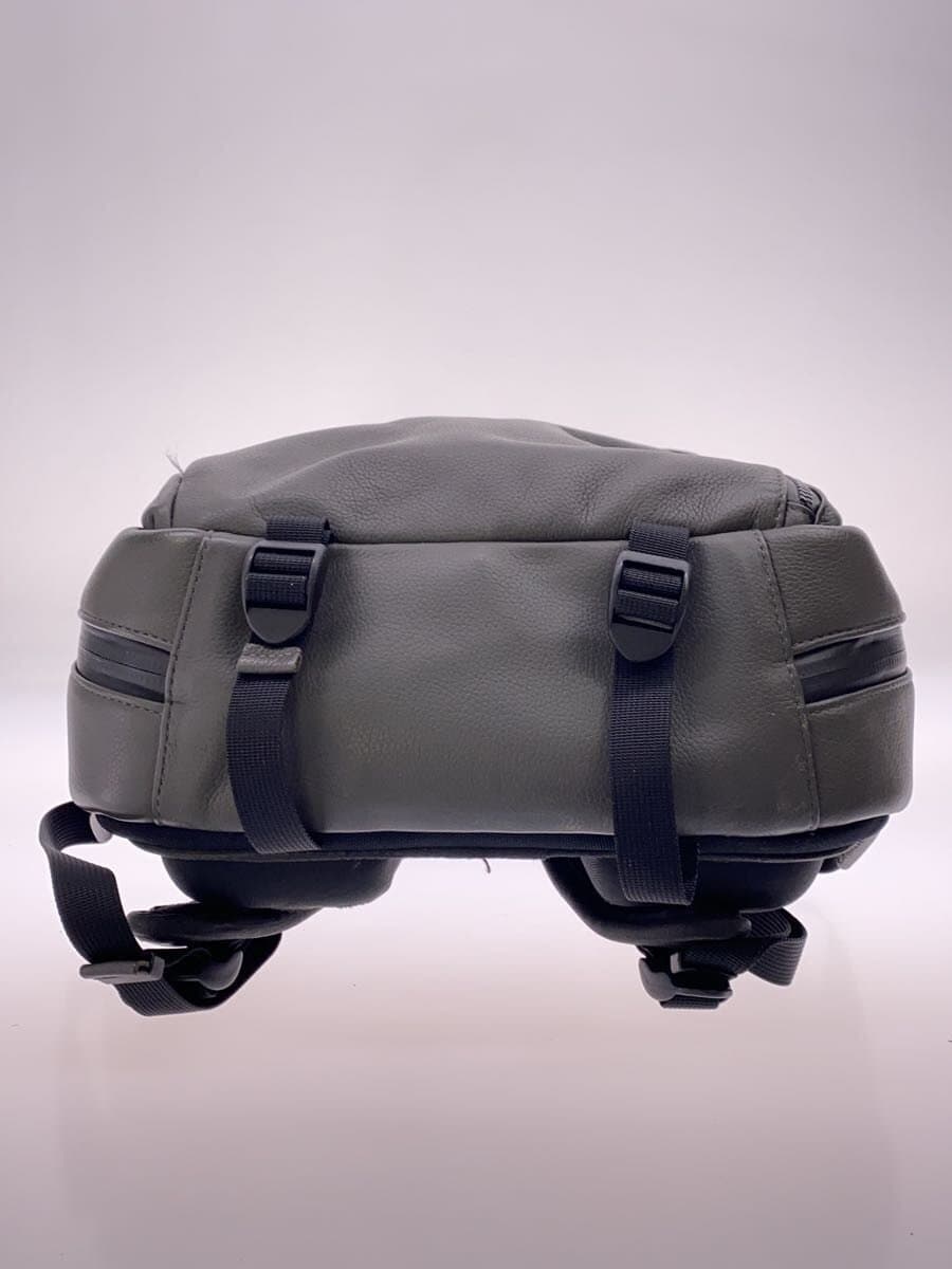 BROSKI AND SUPPLY Backpack Leather KHK Solid 4