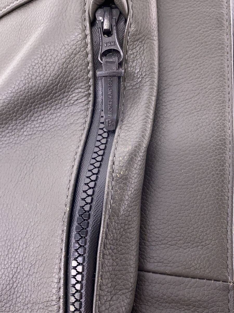 BROSKI AND SUPPLY Backpack Leather KHK Solid 9