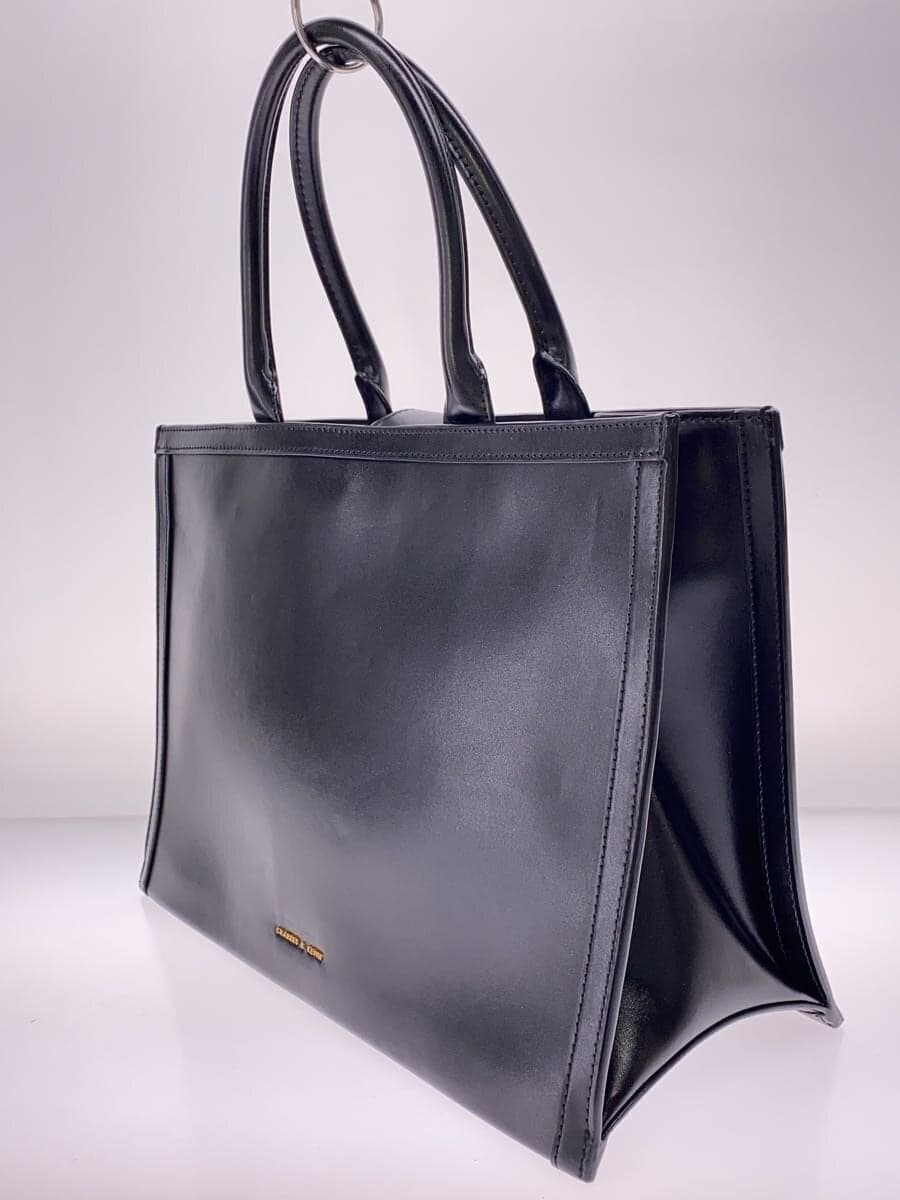 CHARLES&KEITH Tote Bag BLK Solid 2