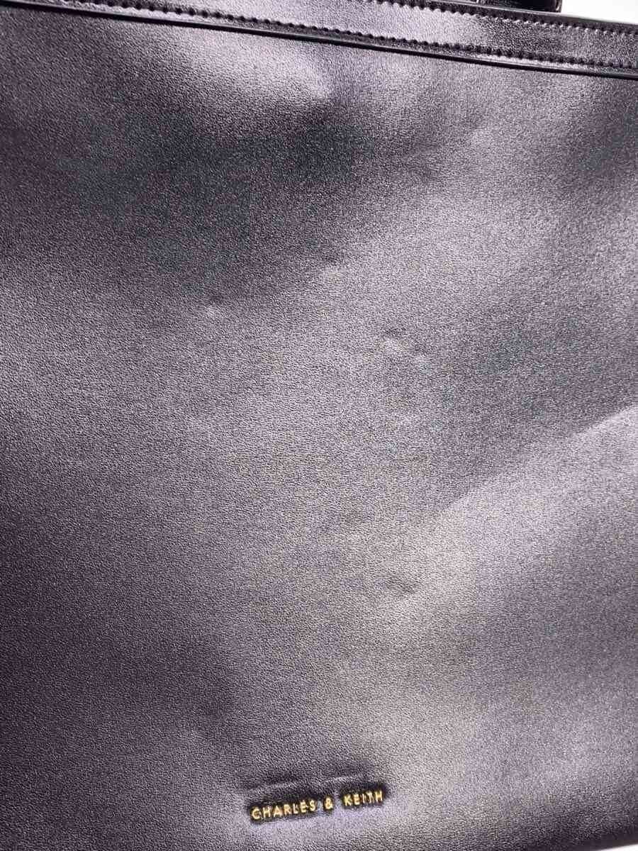 CHARLES&KEITH Tote Bag BLK Solid 8