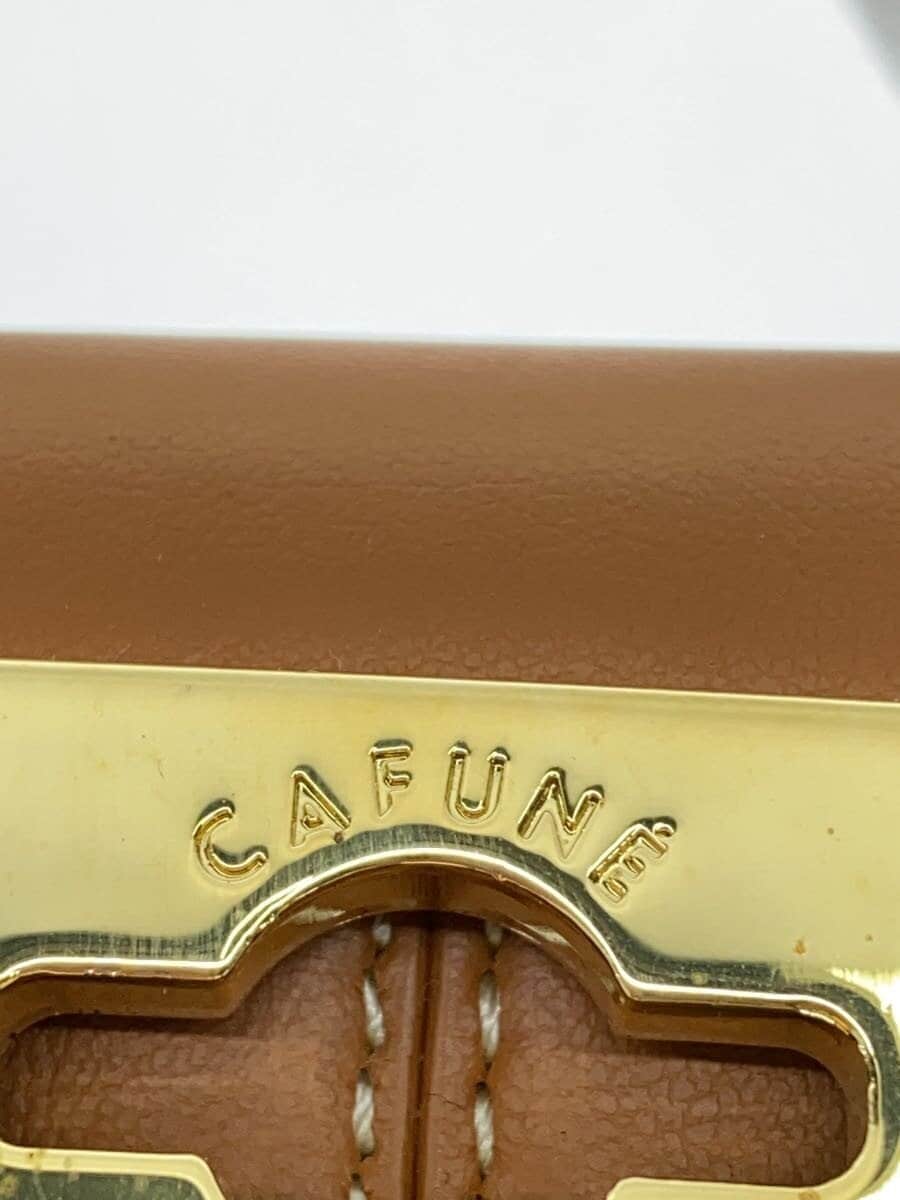 CAFUNE Stance Wallet Leather Camel 5
