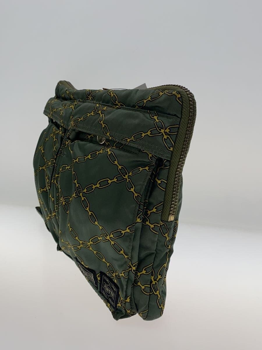 PORTER x ARIES Shoulder Bag GRN All Over Pattern 2