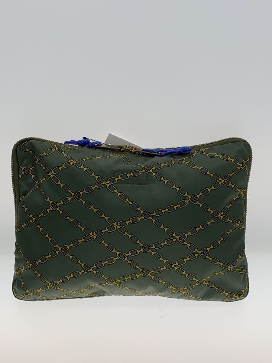 PORTER x ARIES Shoulder Bag GRN All Over Pattern 3